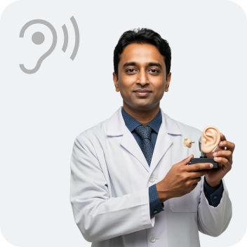 Audiologist speciality icon.