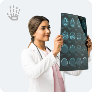 Radiologist speciality icon.